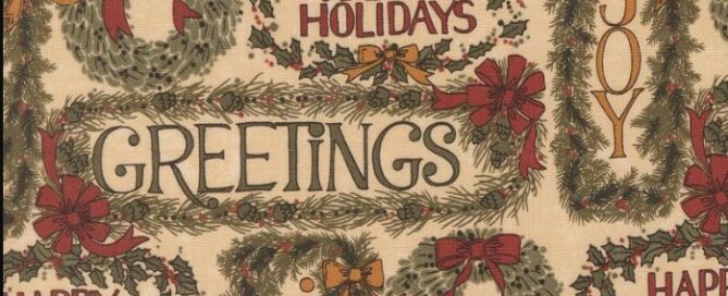 Pickwick Creations Moda A Vintage Christmas Tan 9780 11